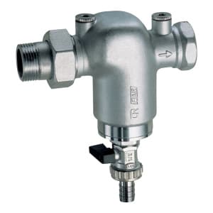 Фильтр 1 1/2" хром.,ВР-американка, без манометр.,300мкм, Max: 95 °C, 25 бар