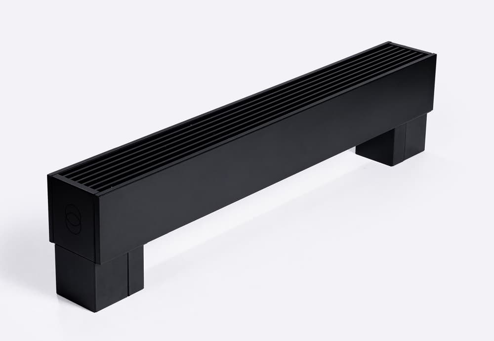 Конвектор напольный Gekon 23х100х13 RAL9005