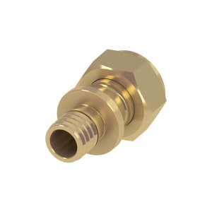 Соединение прямое с накидной гайкой 16 х 1/2", латунь (арт. TECE 767578)
