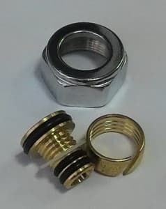 Концовка с гайкой стальн. трубы 50940.1501 (Арт.:50940.1501)
