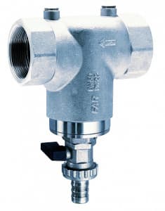Фильтр 3/4", ВР-ВР, 300 мкм, Tmax: 95 °С, 25 бар, латунный FAR