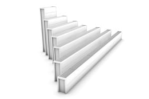 Радиатор Tempo Wall H090 L040 T16 в цвете 101 Jaga