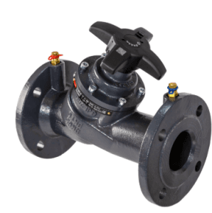 Клапан балансировочный ручной MNF-R2 DN50, фланцевый, PN16, Tmax 130C Ridan