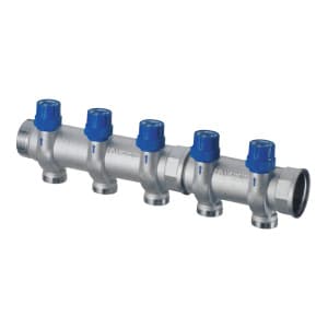Коллектор терморегулирующий 1 1/2" с 5 отв. НР М33х1,5