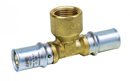 Пресс-тройник ВР, 16х1/2"х16 APE