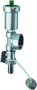 Узел 1 1/2", ВР, с воздухоотводчиком и сливным краном, хромированный FAR