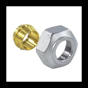 Переходник для медной трубы, НГ ЕК, 3/4", 16, латунь