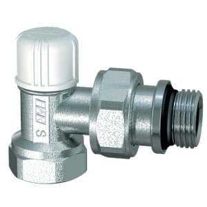 Вентиль запорный угловой 3/4" ВР, EPDM