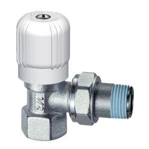 Вентиль регулирующий угловой 1/2" ВР (ключ для воздухоотводчика FD 6300 в комплекте)