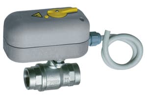 Кран шаровой 2-х ход., моторизованный, 1/2", ВР-ВР, зонный, 24 В, 8 сек FAR
