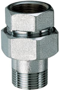Фитинг прямой трехсоставной 3/8", ВР-американка FAR