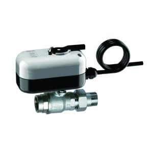 Кран шаровой 2-х ход., 3/4", НР-ВР, зонный, 220 В, 8 сек, с ручной деблокировкой FAR