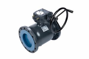 Кран шаровой RJIP Premium FF DN200 PN25 WG (фланцевый, с редуктором, стандартный проход) Ridan