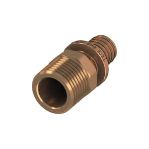 Соединение прямое с ниппелем 20 х 1/2'', бронза (арт. TECE 705603)