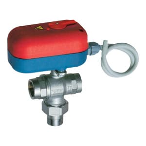 Кран шаровой 3-х ход., 1' ВР-ВР с сервоприводом код 3010 (220В,180 сек.)