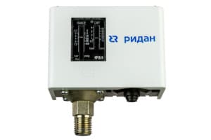 Реле давления KPI 35R, диапазон настройки -0,2...8 бар, дифференциал 0,4…1,5 бар, штуцер G1/2А, автоматический сброс
