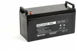 АКБ TEPLOCOM герметичный свинцово-кислотный необслуживаемый AGM, 12В, 120Ач, (код 441)