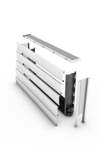 Конвектор настенный Jaga Tempo H050 L140 T10, цвет 101