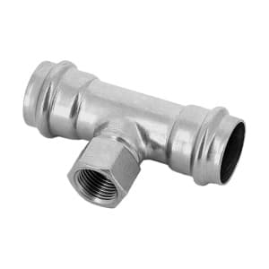 Тройник-пресс ВР 35х3/4"х35 из нержавеющей стали Kromwell