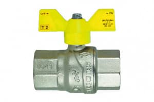 Кран шаровой FUTURGAS для газа ВР-ВР 1 1/4" (ручка бабочка)