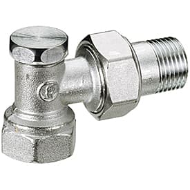 Клапан угловой отсечной R16D2, 3/4", хромированный