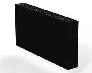Конвектор настенный Gekon 50х170х13 RAL9005_mat