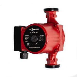 Насос циркуляционный для системы отопления PS 25/6G 180 гайки в комплекте Kromwell