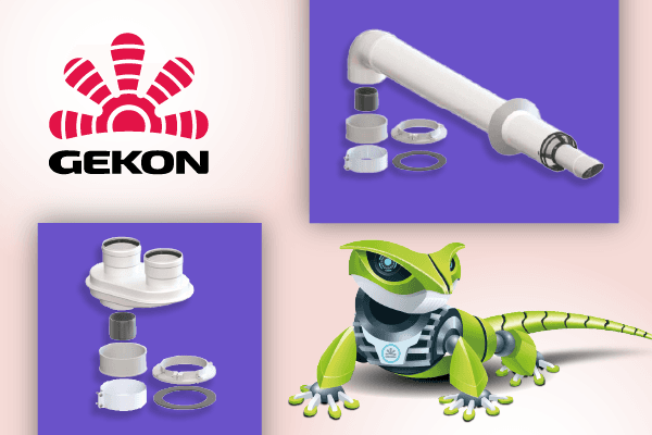 Новинки в ассортименте дымоходов Gekon