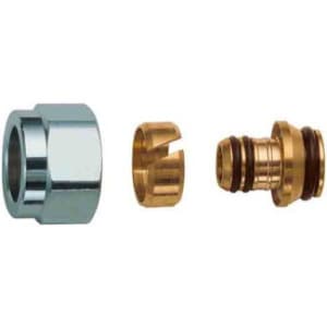 Концовка для м/п труб, 16х2 евроконус 1/2" FAR