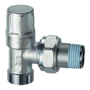 Вентиль запорный угловой 3/8" М24х19