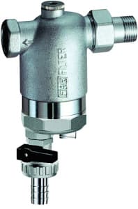Фильтр 3/4", ВР-НР, 300 мкм, с магнитной вставкой, под манометр, Tmax: 95 °С, 25 бар FAR