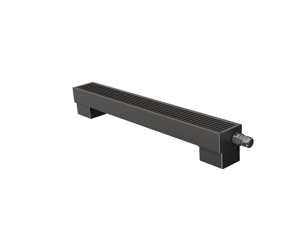 Конвектор напольный Gekon 18х180х18 RAL9005_mat
