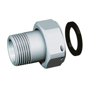 Американка хром. 1/2”НР-3/4”НГ под пломб.