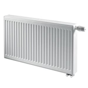 Радиатор стальной панельный Gekon Ventil Compact 11-500-0800, подкл нижнее правое, RAL 9016 глянцевый