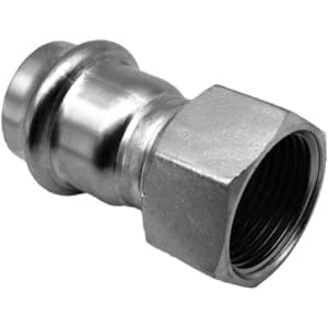 Муфта-пресс ВР 42х1 1/2" двухраструбная из нержавеющей стали Kromwell