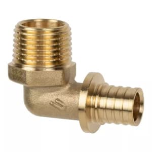 Угольник аксиальный с наружной резьбой 20-R1/2"НР '10С