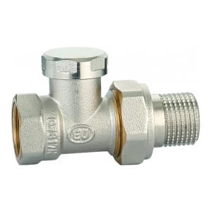 Вентиль запорный прямой, 3/4" Kromwell