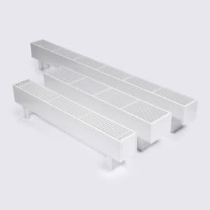 Конвектор напольный Gekon 35х100х23 RAL9016