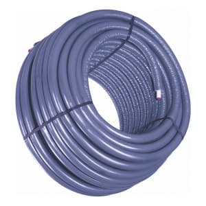 Труба Radi Pipe PE-Xa/EVOH, PN10, ф16х2,2 мм, бухта 100 м, в теплоизоляции 6 мм, цвет синий USYSTEMS