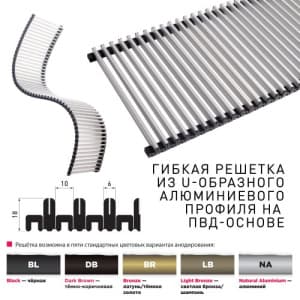 Решетка Gekon UNA L459.0 W29.0