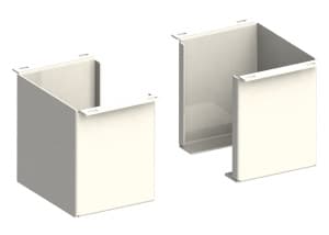Декоративная накладка для ножки Gekon Level FL.23 RAL9016