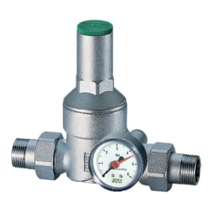 Редуктор хром. 3/4" (НР-НР), с манометром (+ EPDM прокладка FD 8722 34 — 2 шт.)