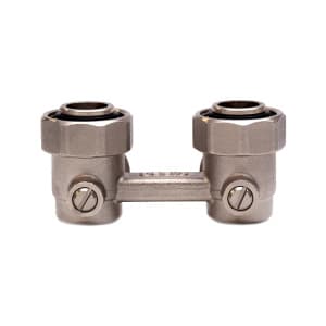 Вентиль H-образный 3/4", угловой, с логотипом Rifar