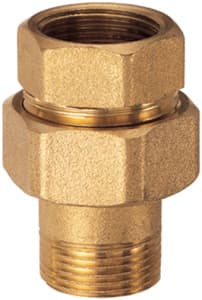 Фитинг прямой 3/4", латунь FAR