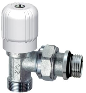 Вентиль регулирующий угловой, 1/2", М24х19, EPDM FAR