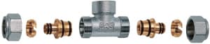 RACC. A T 2 MONOCONI F 3/4' CROMATO ADATT.MULTISTRATO 18X2