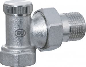 Вентиль запорный угловой, 3/4" Kromwell