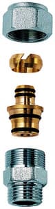 Переходник 3/4", НР - с концовкой для м/п труб, 26х3 FAR