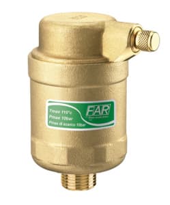 Воздухоотводчик 1/2", ВР, автоматический, прямой, высокое давление FAR