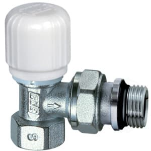 Вентиль терморегулирующий угловой 3/8" ВР, EPDM